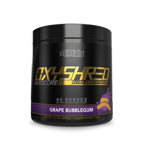 OxyShred Thermogenic Hardcore Grape Bubble Gum